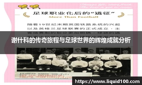 谢什科的传奇旅程与足球世界的辉煌成就分析