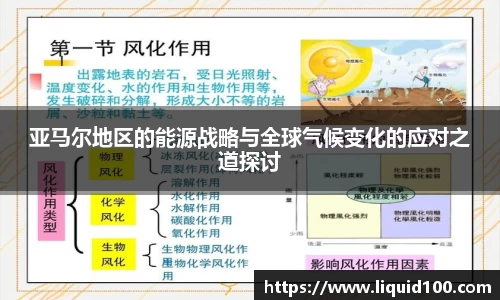 亚马尔地区的能源战略与全球气候变化的应对之道探讨